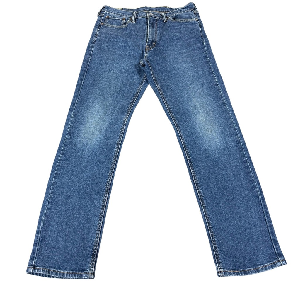 Levi's 541 Jeans Mens 33x34 Athletic Taper Blue Stretch Denim Actual 32x30.5